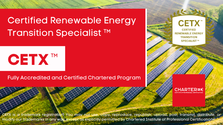 Certified Renewable Energy Transition Specialist (CETX™)