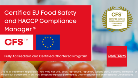Certified EU Food Safety and HACCP Compliance Manager (CFS™)