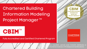Chartered Building Information Modeling Project Manager (CBIM™)